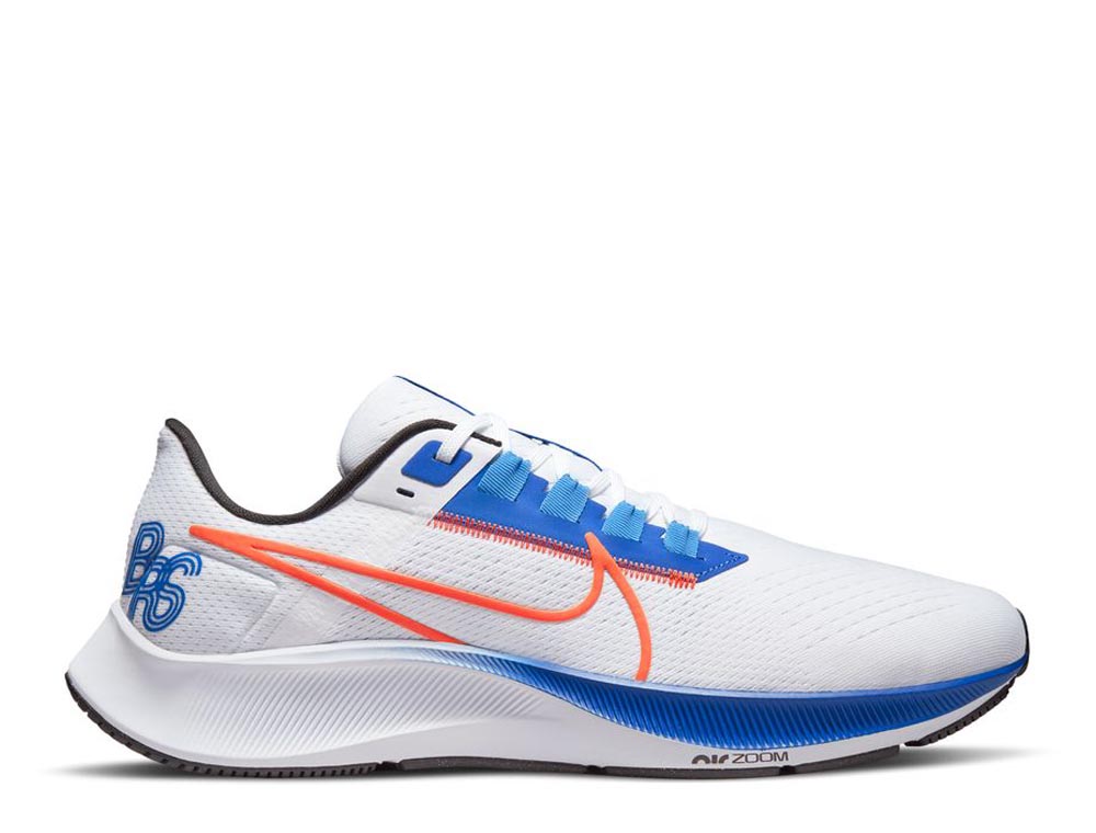 נעלי סניקרס נייק לגברים Nike Air Zoom Pegasus 38 - כחול/לבן