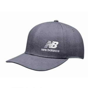 כובע ניו באלאנס לגברים New Balance TEAM STACKED SNAPBACK - אפור