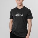 חולצת T פור אף לגברים 4F T-SHIRT - אפורכסף