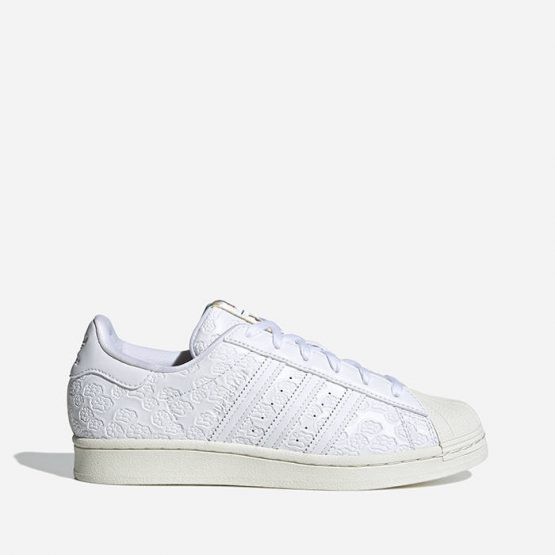 נעלי סניקרס אדידס לנשים Adidas Originals  Superstar - לבן קלאסי