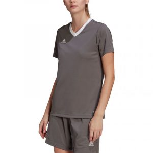 חולצת אימון אדידס לנשים Adidas  Entrada - אפורכסף