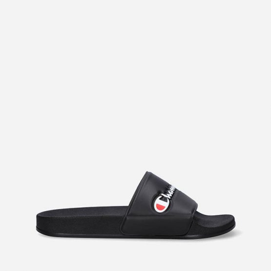 כפכפי צ'מפיון לנשים Champion Slide VARSITY 2.0 - שחור