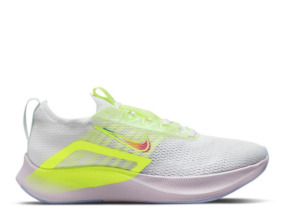 נעלי ריצה נייק לנשים Nike Zoom Fly 4 Premium - לבן/צהוב