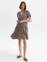 שמלה קצרה טופ סיקרט לנשים TOP SECRET DRESS - מנומר
