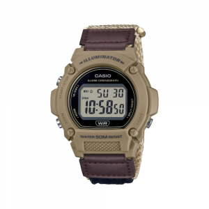 שעון קסיו לגברים CASIO Watch W219HB-5A - סגול