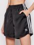 מכנס ברמודה אדידס לנשים Adidas Originals SATIN SHORTS - שחור