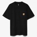 חולצת T קונברס לגברים Converse Pocket Tee - שחור