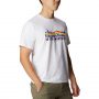 חולצת טי שירט קולומביה לגברים Columbia SUN TREK - לבן
