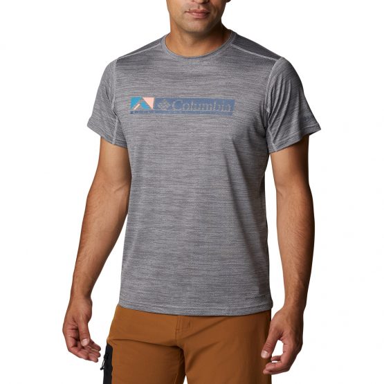 חולצת טי שירט קולומביה לגברים Columbia ALPINE CHILL ZERO - אפור