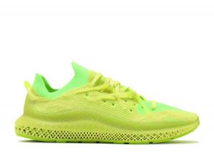 נעלי ריצה אדידס לגברים Adidas  4D Fusio - צהוב