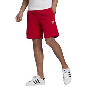 מכנס ספורט אדידס לגברים Adidas Originals Essential Short - אדום