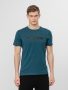 חולצת טי שירט פור אף לגברים 4F TSHIRT - כחול/ירוק