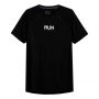 חולצת טי שירט פור אף לגברים 4F DRY-FIT T-SHIRT RUN - שחור
