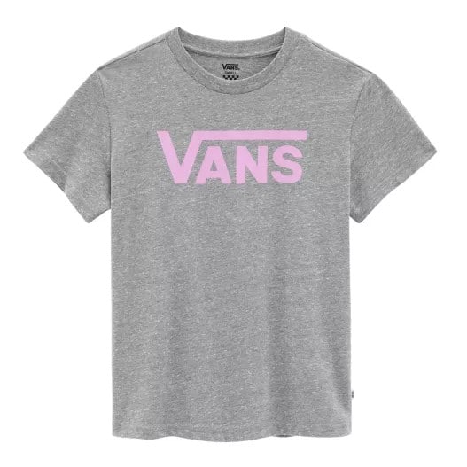 חולצת T ואנס לנשים Vans Flying V Crew - אפור
