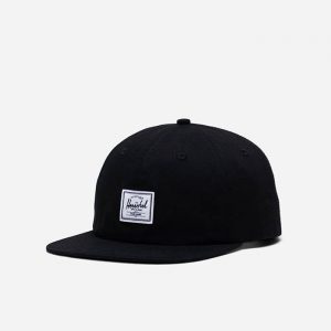 כובע Herschel לגברים Herschel Whaler Classic - שחור