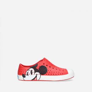 נעלי סניקרס נייטיב לילדים Native x Disney Jefferson Print Youth - אדום