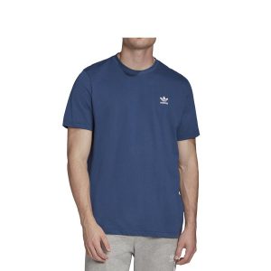 חולצת T אדידס לגברים Adidas Originals Essential Tee - כחול כהה