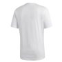 חולצת T אדידס לגברים Adidas Originals Trefoil T-shirt - לבן/שחור