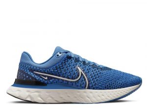 נעלי ריצה נייק לגברים Nike React Infinity Run Flyknit 3 - כחול