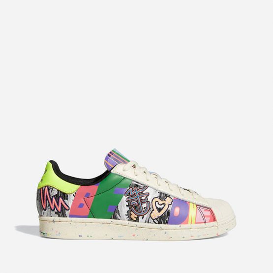 נעלי סניקרס אדידס לגברים Adidas Originals Superstar Pride - צבעוני