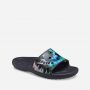 כפכפי קרוקס לנשים Crocs Classic Tie Dye Graphic Slide - שחור