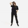 חולצת T קרל לגרפלד לנשים Karl Lagerfeld x Smiley - שחור