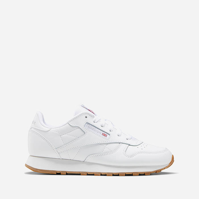 womens all white reebok