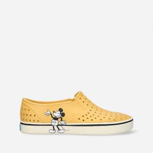 נעלי סניקרס נייטיב לנשים Native  Disney Miles Print - צהוב