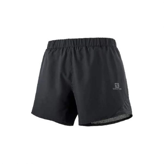 מכנס ספורט סלומון לגברים Salomon Cross Rebel 5 Shorts - שחור