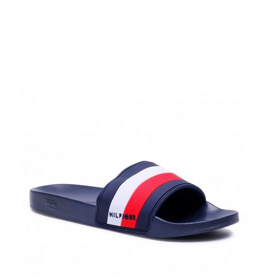 כפכפי טומי הילפיגר לגברים Tommy Hilfiger essential corporate - כחול כהה