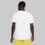 חולצת T נייק לגברים Nike Basketball - לבן