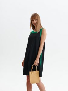 שמלה קצרה טופ סיקרט לנשים TOP SECRET DRESS DSU0128 - שחור