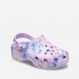 כפכפי Crocs לנשים Crocs Classic Platform Tie Dye - צבעוני/ורוד