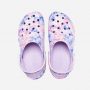 כפכפי Crocs לנשים Crocs Classic Platform Tie Dye - צבעוני/ורוד