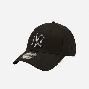 כובע ניו ארה לגברים New Era New Camo Infill 940 - שחור
