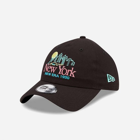כובע ניו ארה לגברים New Era Script Cscl 920 - שחור