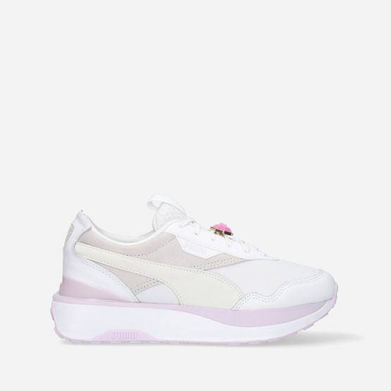 נעלי סניקרס פומה לנשים PUMA Cruise Rider - לבן/ורוד