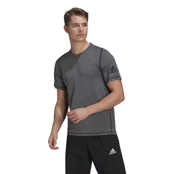 חולצת אימון אדידס לגברים Adidas FRL ULT HT T - אפור