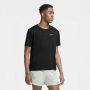 חולצת T נייק לגברים Nike Dri-FIT Miler  Top  - שחור