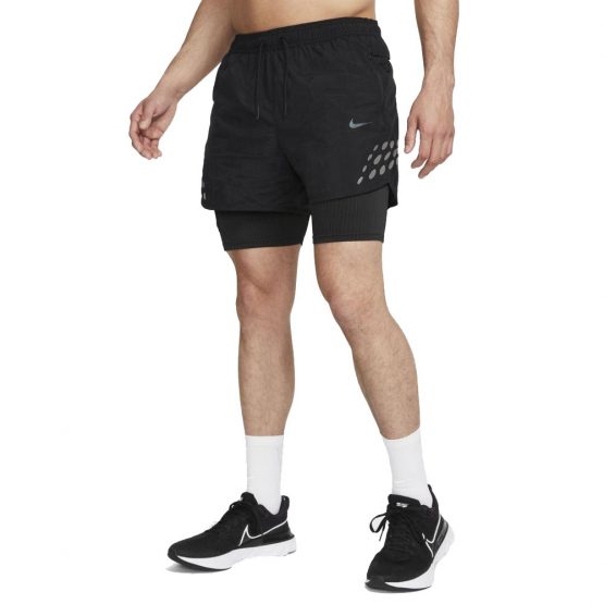 מכנס ספורט נייק לגברים Nike Run Division 3in1 - שחור