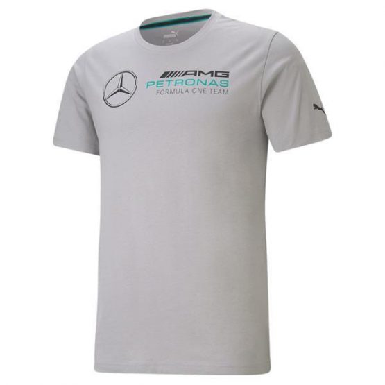 חולצת טי שירט פומה לגברים PUMA MAPF1 LOGO TEE - אפור