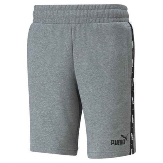 מכנס ברמודה פומה לגברים PUMA TAPE SHORTS 9 TR - אפור