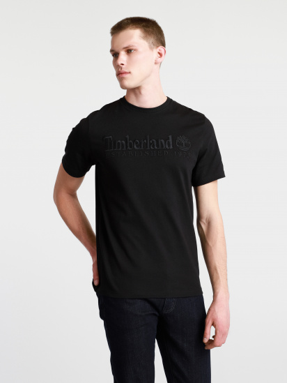 חולצת T טימברלנד לגברים Timberland Est 1973 T-shirt - שחור