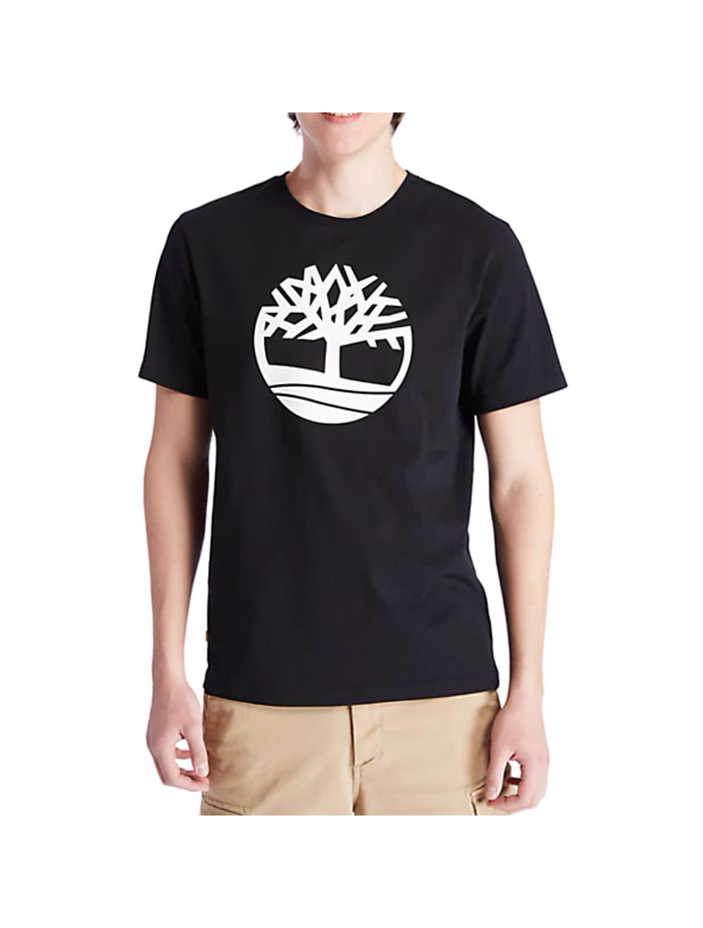 חולצת T טימברלנד לגברים Timberland Kennebec River - שחור