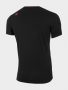 חולצת טי שירט פור אף לגברים 4F T-SHIRT  - שחור