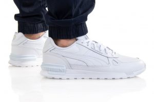 נעלי סניקרס פומה לגברים PUMA GRAVITON - לבן