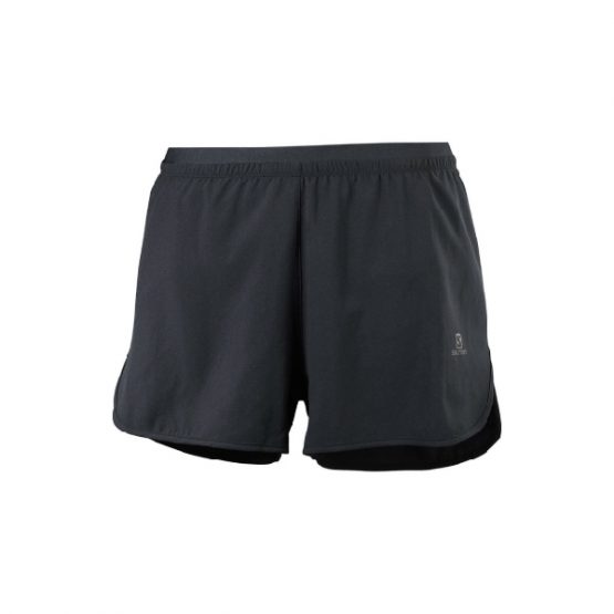מכנס ספורט סלומון לנשים Salomon Cross 3 Short - שחור