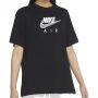 חולצת T נייק לגברים Nike Air Boyfriend Top - שחור