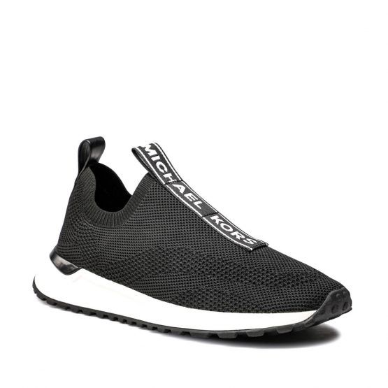 נעלי סניקרס מייקל קורס לגברים Michael Kors MILES SLIP ON - שחור/לבן