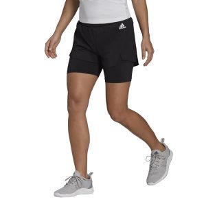 מכנס ספורט אדידס לנשים Adidas W 2in1 SHO - שחור